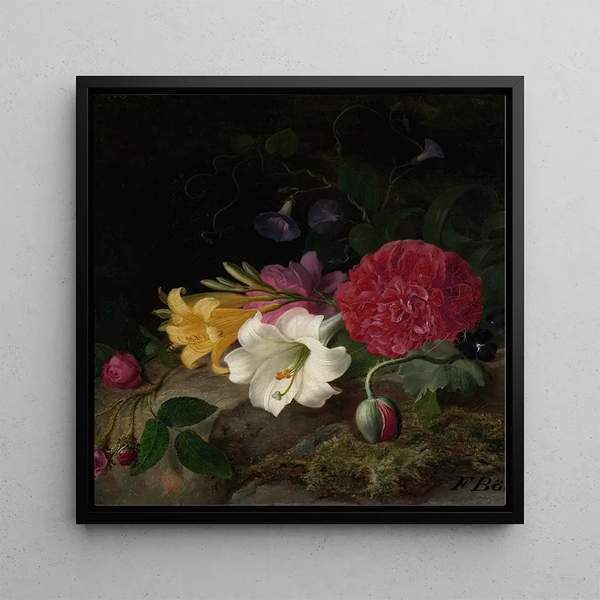 Frants Diderik Be - Still Life with Flowers.webp