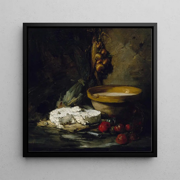 Nature morte avec fromage - Antoine Vollon