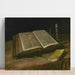Reproduktion des Gemäldes Stillleben mit der Bibel - Vincent van Gogh
