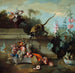 Naturstillleben mit Affe, Früchten und Blumen - Jean-Baptiste Oudry — Ansicht des Kunstwerks