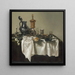 Stillleben mit Fleischpastete - Willem Claesz Heda — gerahmtes Bild an der Wand