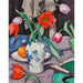 Reproduktion des Gemäldes Stillleben mit Tulpen und Fächer - Samuel John Peploe