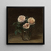 Naturstillleben mit Stechpalmenvase, Kirschschale, japanischer Schale und Tasse mit Untertasse - Henri Fantin-Latour — gerahmtes Bild an der Wand