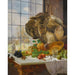 Reproduktion des Gemäldes Künstlerischer Kunstdruck Herbstliche Stillleben im Atelier des Künstlers - Carl Moll