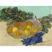 Reproduktion des Gemäldes Naturstillleben mit Orangen und Zitronen und blauen Handschuhen - Vincent van Gogh