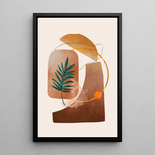 Boheme-Plakat - Natur in Harmonie