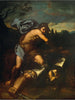 David und Goliath - Neapolitanische Schule — Ansicht des Kunstwerks