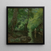 Nemi Der Krebsfischer - Jean-Baptiste-Camille Corot — gerahmtes Bild an der Wand