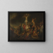 Calvaire - Nicaise De Keyser — gerahmtes Bild an der Wand