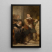 Der Bildhauer Artus Quellinus I in Amsterdam - Nicaise De Keyser — gerahmtes Bild an der Wand
