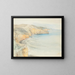 Côte près de Dunedin - Nicholas Chevalier — gerahmtes Bild an der Wand