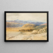 Ruapehu depuis Wanganui - Nicholas Chevalier — gerahmtes Bild an der Wand