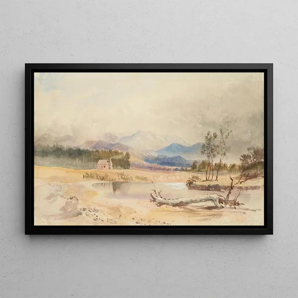 Nicholas Chevalier - The Tararua Mountains and the Waipoua River.webp