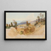 Lac Wairarapa - Nicholas Chevalier — gerahmtes Bild an der Wand