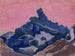 Cliff bleu - Nicholas Roerich — Ansicht des Kunstwerks
