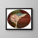Portrait d'Ewell Marschall, le fils de l'artiste - Nicola Marschall — gerahmtes Bild an der Wand