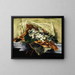 Kunstblumen - Nicola Victor Ziroli — gerahmtes Bild an der Wand