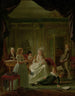 Portrait von Aernout van Beeftingh, seiner Ehefrau Jacoba Maria Boon und ihrer Kinder - Nicolaas Muys — Ansicht des Kunstwerks