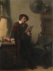 Rembrandt in seinem Atelier - Nicolaas Pieneman — Ansicht des Kunstwerks