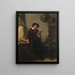 Rembrandt in seinem Atelier - Nicolaas Pieneman — gerahmtes Bild an der Wand