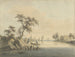 Ansicht des Dorfes Elst an der Maas - Nicolaas Wicart — Ansicht des Kunstwerks