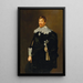 Portrait eines Mannes - Nicolaes Eliasz Pickenoy — gerahmtes Bild an der Wand