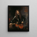 Cornelis Evertsen, Vizeadmiral von Zeeland - Nicolaes Maes — gerahmtes Bild an der Wand