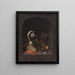 Natur stillleben - Nicolaes van Gelder — gerahmtes Bild an der Wand