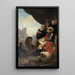 Frederik II baut das Schloss Kronborg in Elsinore - Nicolai Abildgaard — gerahmtes Bild an der Wand