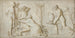 Der König Priamos bittet Achilles um den Körper von Hektor - Nicolai Abildgaard — Ansicht des Kunstwerks