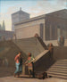 Pamphile und sein Diener Davus aus Terences Andria - Nicolai Abildgaard — Ansicht des Kunstwerks