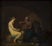 Die Hofdame des Königs erzählt dem jungen Mädchen den Mythos von Amor und Psyche, Motiv von Apuleius, Der goldene Esel - Nicolai Abildgaard — Ansicht des Kunstwerks