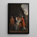 Das Bau des Kopenhagener Hafens unter der Herrschaft von Christian VI - Nicolai Abildgaard — gerahmtes Bild an der Wand