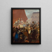 Der Treueeid im Jahr 1660 - Nicolai Abildgaard — gerahmtes Bild an der Wand