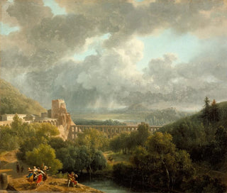 Landschaft mit Aquädukt - Nicolas-Antoine Taunay — Ansicht des Kunstwerks