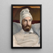 Portrait von Auguste Hesse 1795-1869 Historienmaler Mitglied des Instituts - Nicolas Auguste Galimard — gerahmtes Bild an der Wand