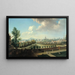 L'Enclos des Chartreux, rue d'Enfer - Nicolas Jean-Baptiste Raguenet — gerahmtes Bild an der Wand