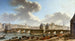 Der Pont-Neuf und die Stadt vom Quai de Conti gesehen - Nicolas Jean-Baptiste Raguenet — Ansicht des Kunstwerks