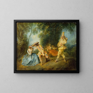Nicolas Lancret - An Italian Comedy Scene.webp