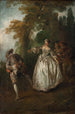 Danse en plein air - Nicolas Lancret — Ansicht des Kunstwerks