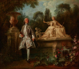 Portrait des Schauspielers Grandval - Nicolas Lancret — Ansicht des Kunstwerks