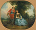 Bergère endormie - Nicolas Lancret — Ansicht des Kunstwerks