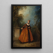 La Belle Grecque - Nicolas Lancret — gerahmtes Bild an der Wand