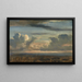 Studie des Himmels beim Sonnenuntergang - Nicolas Louis Cabat — gerahmtes Bild an der Wand