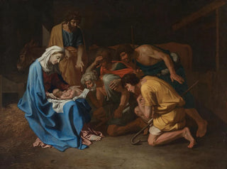 Nicolas Poussin - Adoration of the Shepherds.webp