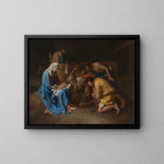 Nicolas Poussin - Adoration of the Shepherds.webp