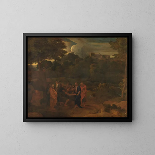 Nicolas Poussin - The Healing of the Two Blind Men at Jericho.webp