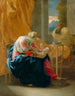 Die Heilige Familie - Nicolas Poussin — Ansicht des Kunstwerks