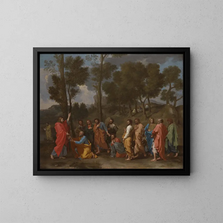 Nicolas Poussin - The Sacrament Of Ordination Christ Presenting The Keys To Saint Peter.webp
