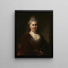 Portrait von Madame Léon de la Méjenelle - Nicolas de Largillière — gerahmtes Bild an der Wand